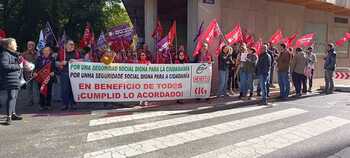 CCOO, CSIF y CIG denuncian el deterioro de la Seguridad Social