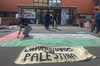 Acampada desde este miércoles en apoyo a Palestina