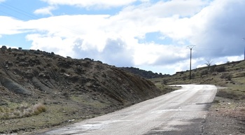 Mejoran la carretera entre Santo Domingo y Algarra