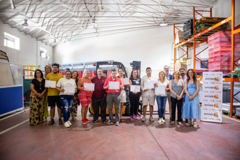 Incarlopsa y amiab realizan un curso de Auxiliares de Almacén