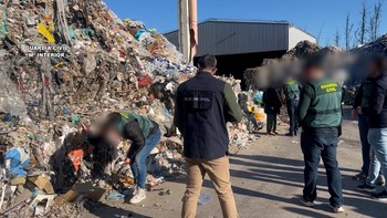 Vertían ilegalmente residuos en Cuenca procedentes de Italia